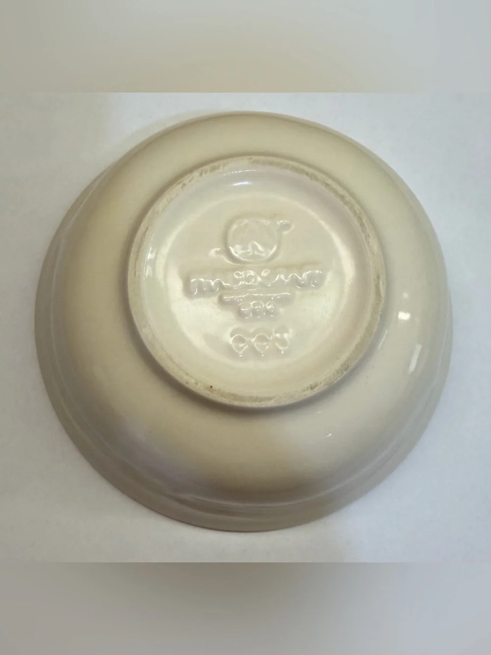 Vintage Pfaltzgraff Remembrance Fruit Dessert Sauce Dip Bowl Ivory Stoneware